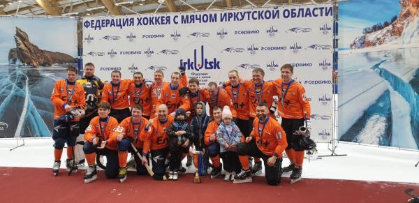 «Байкал-Энергия» (ветераны) победители Первенства Иркутской области по хоккею с мячом