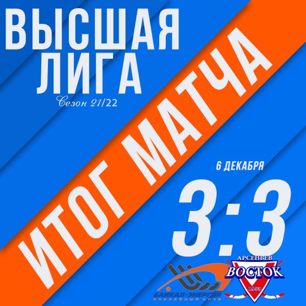 Молодежка «Байкал-Энергии»-2 добывает ничью в матче против «Востока»