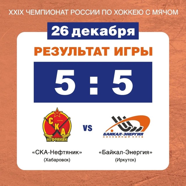 Ничья в матче против "СКА-Нефтяника"!