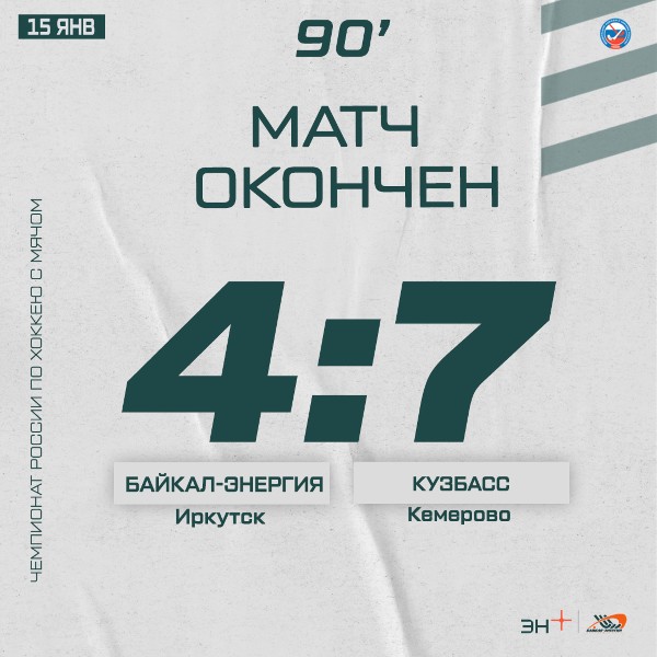 Проигрываем действующим чемпионам 