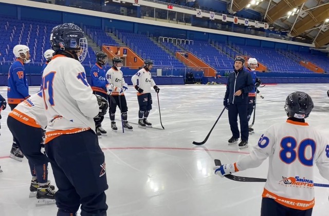 Хоккеисты «Байкал-Энергии» продолжают подготовку к новому хоккейному сезону!