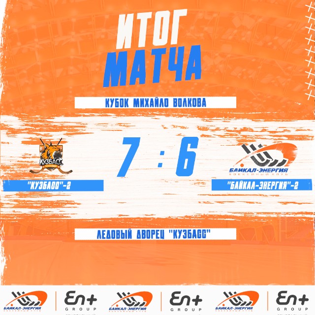 Поражение от хозяев поля на Кубке Михайло Волкова