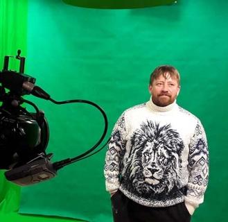 Андрей Рушкин снялся для новогодней программы